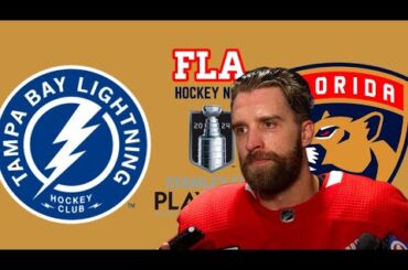 Aaron Ekblad, Florida Panthers Playoffs: Practice Game 1 vs. Tampa Bay Lightning