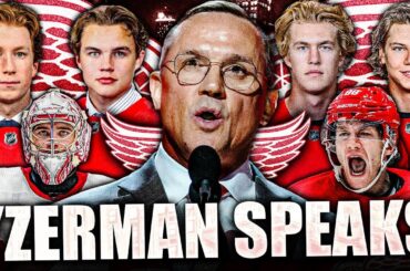 BREAKING DOWN STEVE YZERMAN'S HUGE PRESS CONFERENCE: DETROIT RED WINGS NEWS