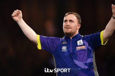 Luke Littler Throws 9-Darter at the World Series! 😳 | ITV Sport | Bahrain Darts 24