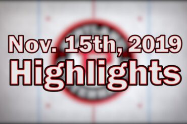 HIGHLIGHTS - Nov. 15th, 2019