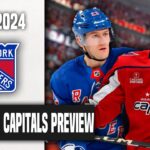 New York Rangers Vs Washington Capitals Series Preview!