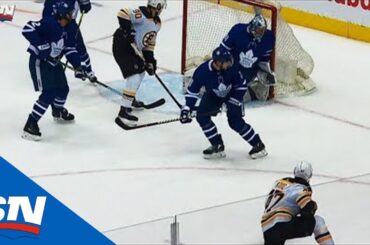 Brad Marchand, Torey Krug Give Bruins Lead With Power Play Goals