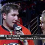 Ducks Nick Ritchie scores game winner over Avalanche