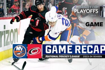 Gm 1: Islanders @ Hurricanes 4/20 | NHL Playoffs 2024