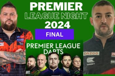 🎯LIVE:Michael Smith vs Nathan Aspinall FINAL Premier League Night 12 Darts 2024 Tody Darts score
