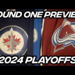 Round One Preview: Avalanche Vs Jets | 2024 Playoffs