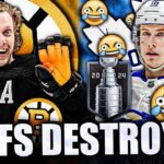 THE LEAFS JUST GOT DESTROYED… BOSTON BRUINS TAKE A COMMANDING LEAD (2024 Stanley Cup Playoffs)