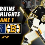 Bruins Game 1 Playoff Highlights: Best of Boston's Dominant Performance Against The Maple Leafs