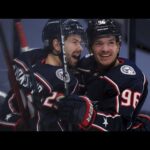 Jack Roslovic outstanding goal against canes to lead them to a win