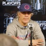 AVS @ JETS GAME 1 | Jared Bednar Morning Skate Interview | Avalanche @ Jets