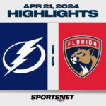 NHL Game 1 Highlights | Lightning vs. Panthers - April 21, 2024