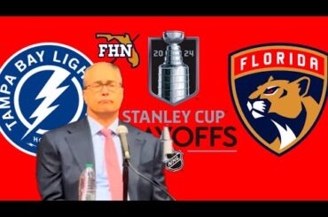 Paul Maurice, Panthers Playoff Postgame: Florida 3, Tampa Bay Lightning 2 (G1)