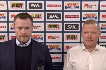 Presskonferens: Luleå Hockey - Djurgården (1/3)