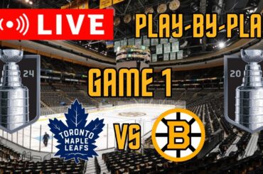 LIVE: Toronto Maple Leafs VS Boston Bruins GAME 1 Scoreboard/Commentary!