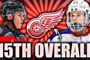 THE RED WINGS HAVE THE 15TH OVERALL PICK… WHAT WILL THEY DO WITH IT?