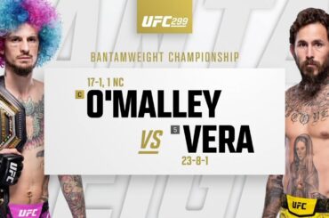 UFC 299: Sean O'Malley vs Marlon Vera Highlights