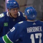 Canucks Stun Predators Scoring Two Goals In 12 seconds To Take Late Lead In Game 1