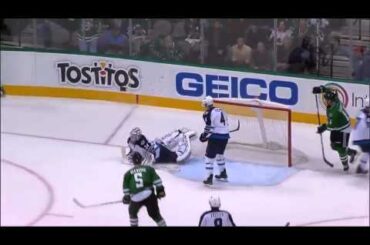 Amazing glove save by Hutchinson @ Stars