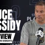 Bruce Cassidy Breaks Down Vegas Golden Knights vs. Dallas Stars Meeting Again & Mark Stone Return