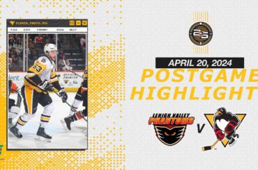 POSTGAME HIGHLIGHTS:  April 20, 2024