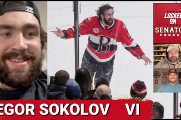 Egor Sokolov On His WWE Style Celebration After Clinching A Belleville Sens Calder Cup Playoff Berth
