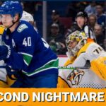Nashville Predators Played Uncharacteristic Third Period, Drop Game One to Vancouver Canucks