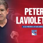 NYR Practice: Peter Laviolette Media Availability | April 22, 2024
