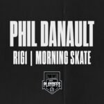 Forward Phillip Danault | 04.22 LA Kings Hold Morning Skate Ahead Of Game 1 in EDM | Media