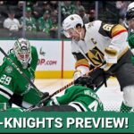 Dallas Stars vs Vegas Golden Knights Series Preview! | Storylines, Key match ups and Predictions!
