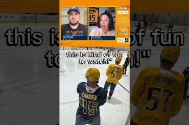 A Completely Different Vibe for the Nashville Predators 👀 #nashvillepredators