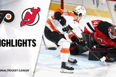 Flyers @ Devils 1/26/21 | NHL Highlights
