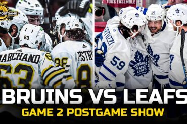 LIVE: Bruins vs Leafs Game 2 Postgame Show