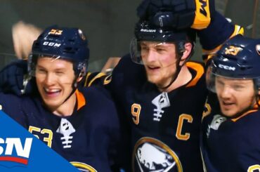Jack Eichel Shows Skill, Composure & Finish On Goals Against Maple Leafs