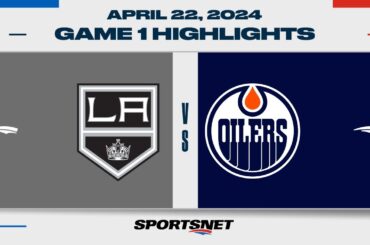 NHL Game 1 Highlights | Kings vs. Oilers - April 22, 2024