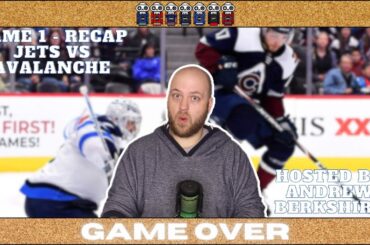 Jets vs Colorado Avalanche Game 1 Post Game Analysis - April 21, 2024 | Game Over: Winnipeg