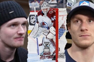 Avs Players Reflect on Game 1 vs Jets & What They Could've Done Better