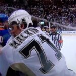 Evgeni Malkin Fights Travis Hamonic End Of Game 4 New York Islanders Pittsburgh Penguins