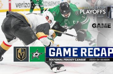 Gm 1: Golden Knights @ Stars 4/22 | NHL Playoffs 2024