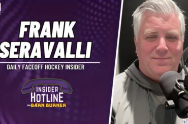 The Latest On Nylander, Avs/Jets Wild Game 1 & More With Frank Seravalli | Insider Hotline Hotline