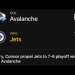 Morning After Recap: Game 1, Winnipeg Jets vs Colorado Avalanche