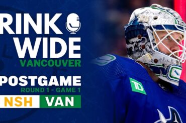 RINK WIDE PLAYOFF POST-GAME: Vancouver Canucks vs Nashville Predators | Round 1 - Game 1