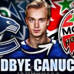 CANUCKS CLOSE TO LOSING A PROSPECT? (Lukas Jasek)