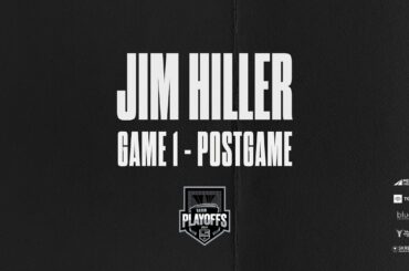 Head Coach Jim Hiller | R1G1 Postgame Media Availability