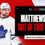 ‘Auston Matthews was not going to accept a loss’: Hayes on Matthews’ Game 2 performance