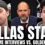 Jake Oettinger, Mason Marchment & Peter DeBoer React to Dallas Stars Dropping Game 1 vs. Vegas