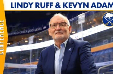 Head Coach Lindy Ruff & General Manager Kevyn Adams | PRESS CONFERENCE