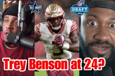 STRONG CASE for Trey Benson at 24 for #cowboys