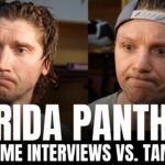 Sergei Bobrovsky & Sam Reinhart Recap Florida Panthers Game 1 Win vs. Tampa Bay Lightning