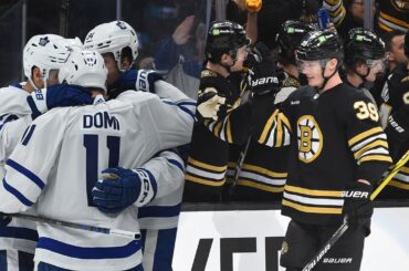 14 SECONDS 🐻🍁 Bruins/Leafs swap early Game 2 goals!