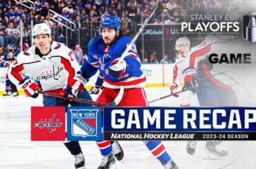 Gm 2: Capitals @ Rangers 4/23 | NHL Playoffs 2024